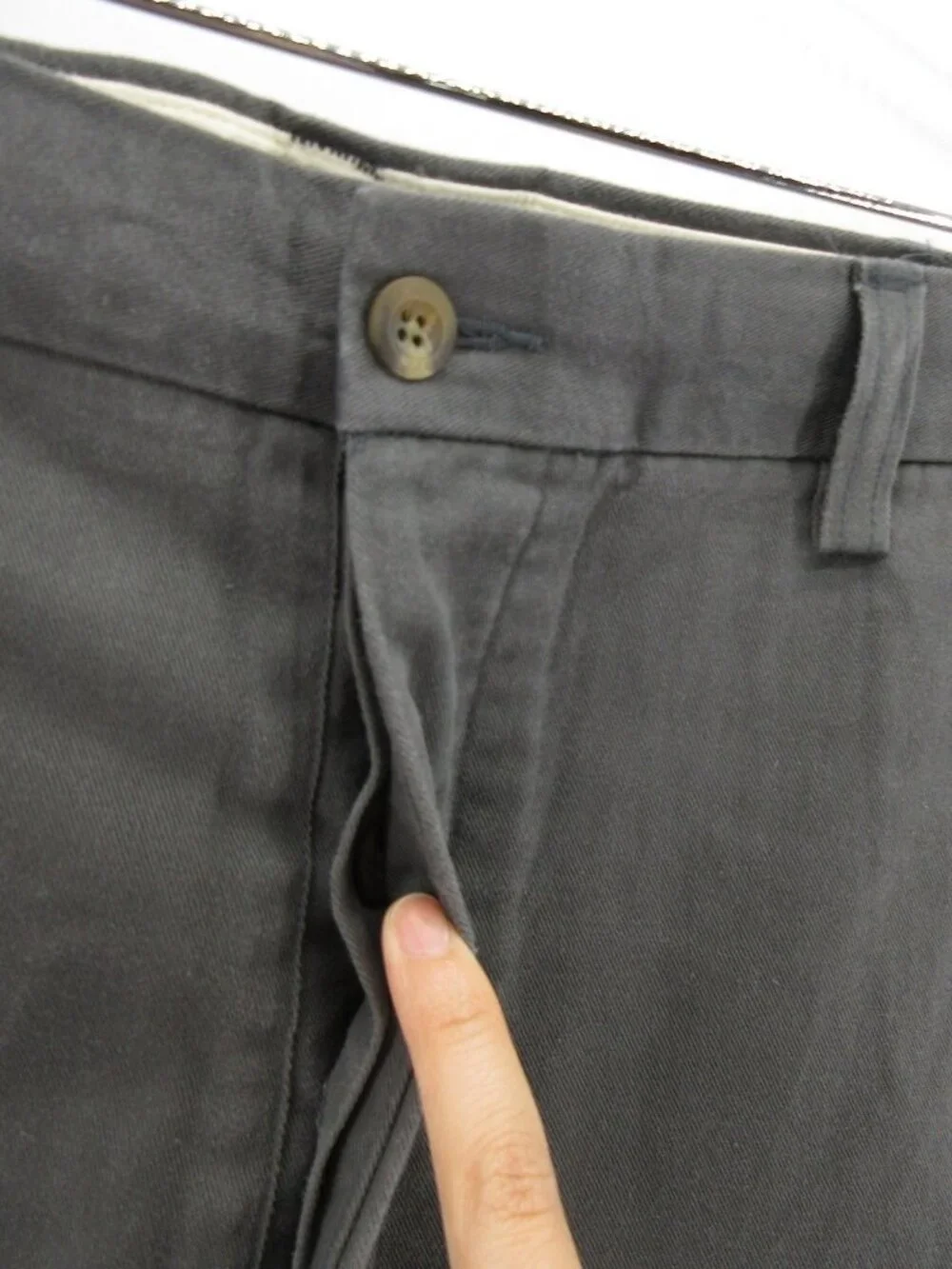 VINTAGE Banana Republic 38 L Surplus Chino Relaxed Fit Button Fly NEW